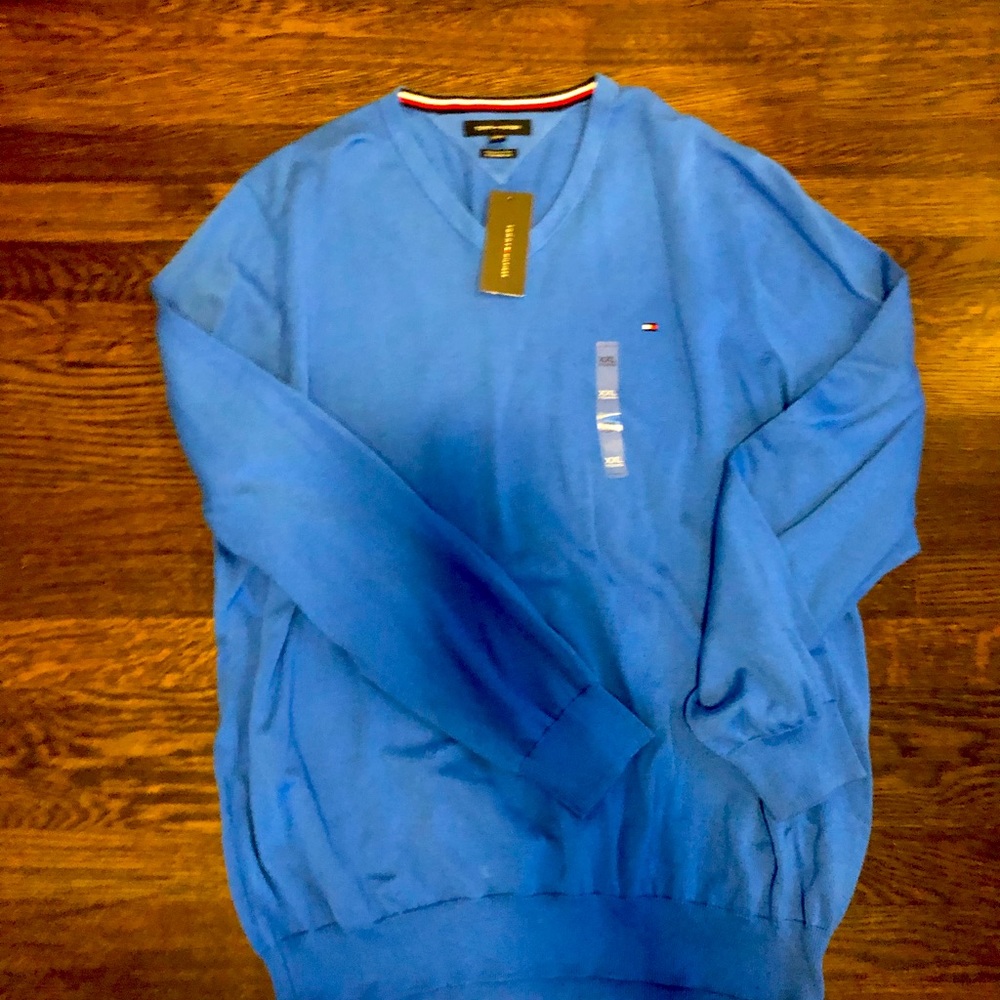 BNWT Mens tommy hilfiger vneck sweater xxl